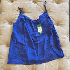 NWT Lilly top in iris blue size Medium